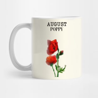 August Flower Mug